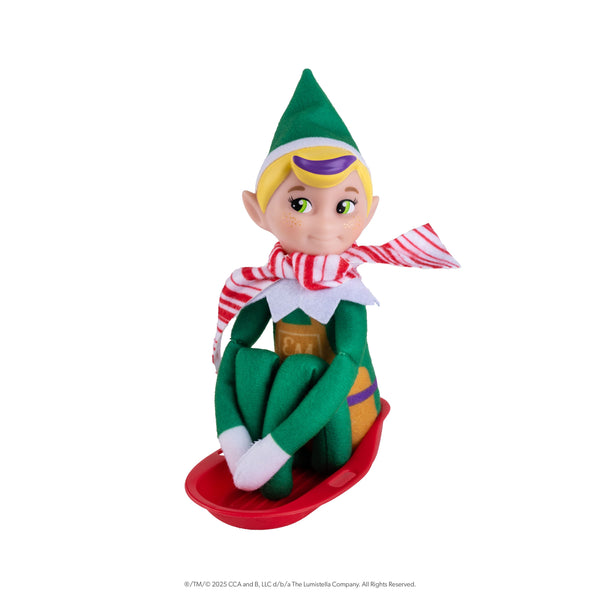 Elf Mates Props - Sled and Scarf
