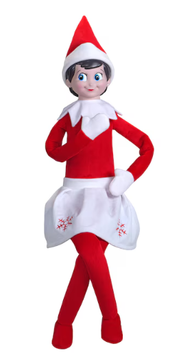 Giant Poseable Elf on the Shelf - Girl