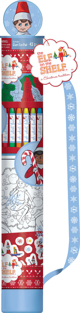 Elf on the Shelf Giant Activity Tube with Character Topper