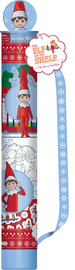Elf on the Shelf Giant Activity Tube with Character Topper