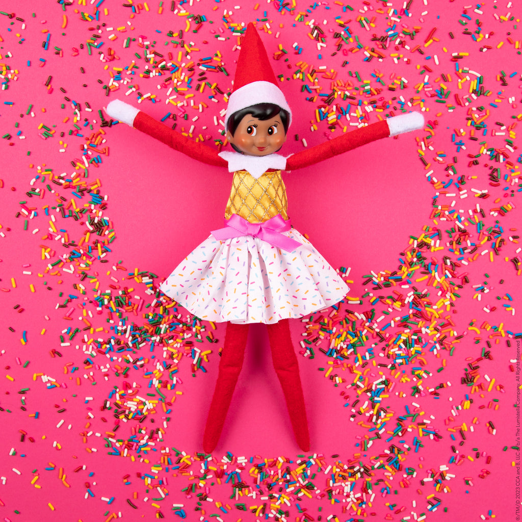 Claus Couture® Ice Cream Party Dress (Scout Elf Not Included)