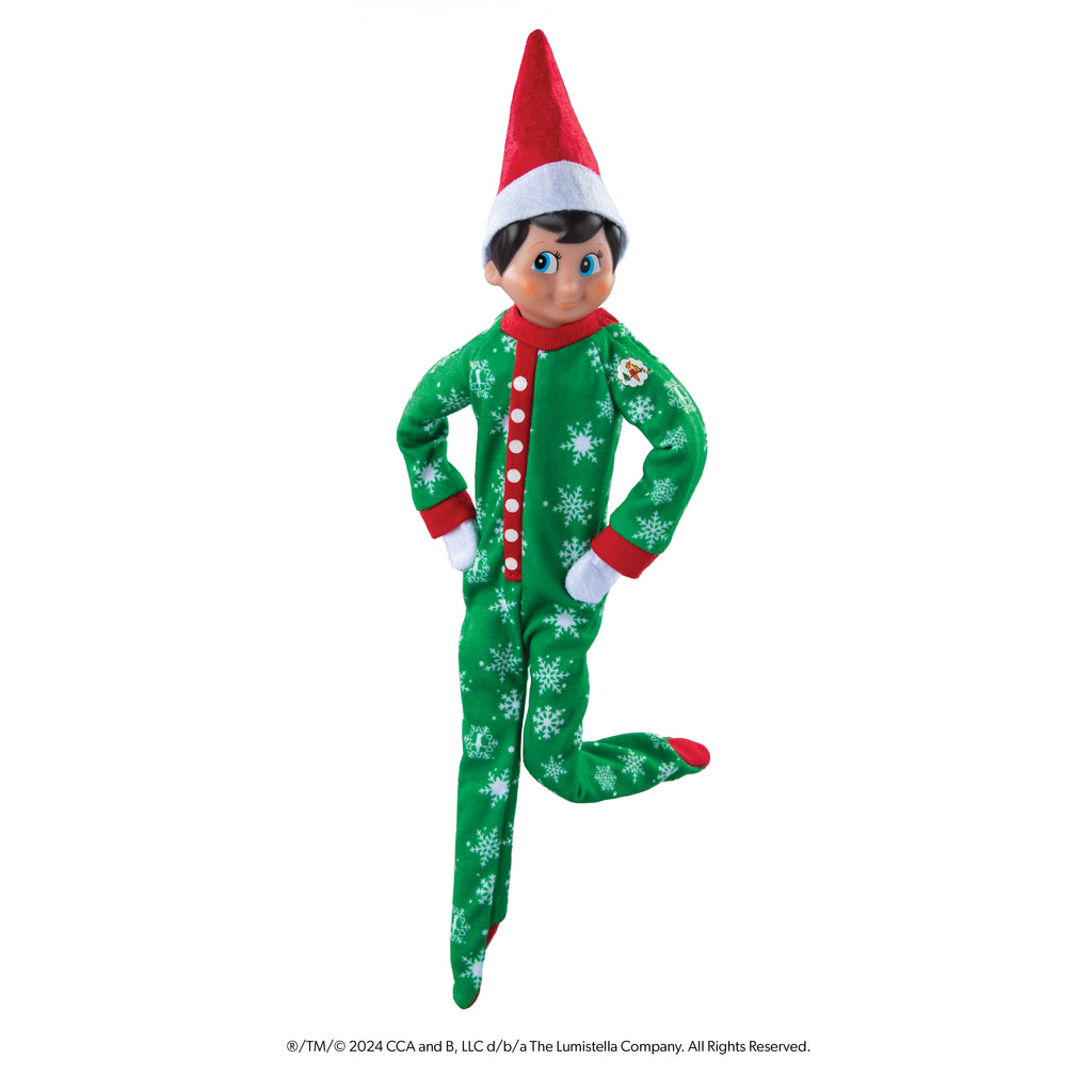 Claus Couture Collection® Snowflake Snuggle PJs (Scout Elf Not Included)