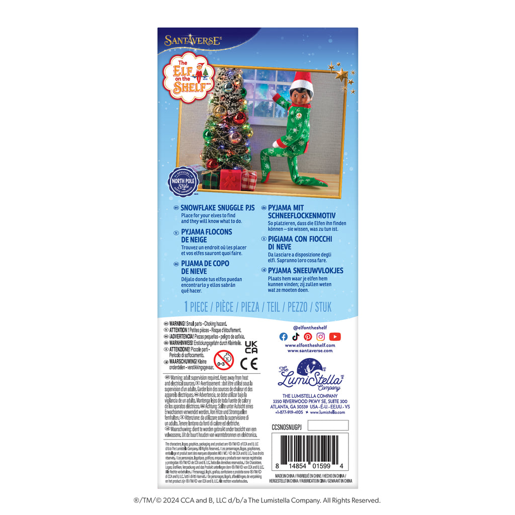 Claus Couture Collection® Snowflake Snuggle PJs (Scout Elf Not Included)