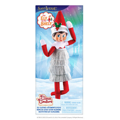 CLAUS COUTURE - TINY TINSEL DRESS
