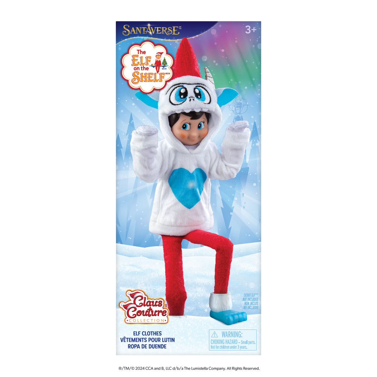 Claus Couture Collection® Yeti Hoodie Set (Scout Elf Not Included)