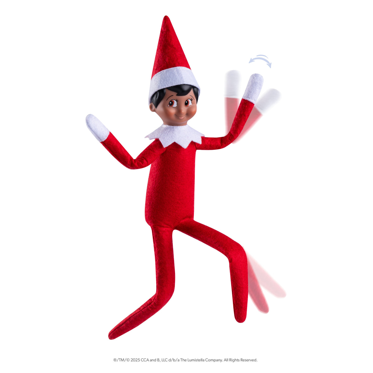 THE ELF ON THE SHELF BOY - BROWN EYES, WIRED
