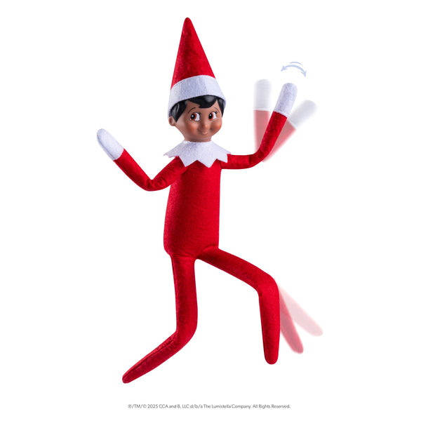 THE ELF ON THE SHELF BOY - BROWN EYES, WIRED