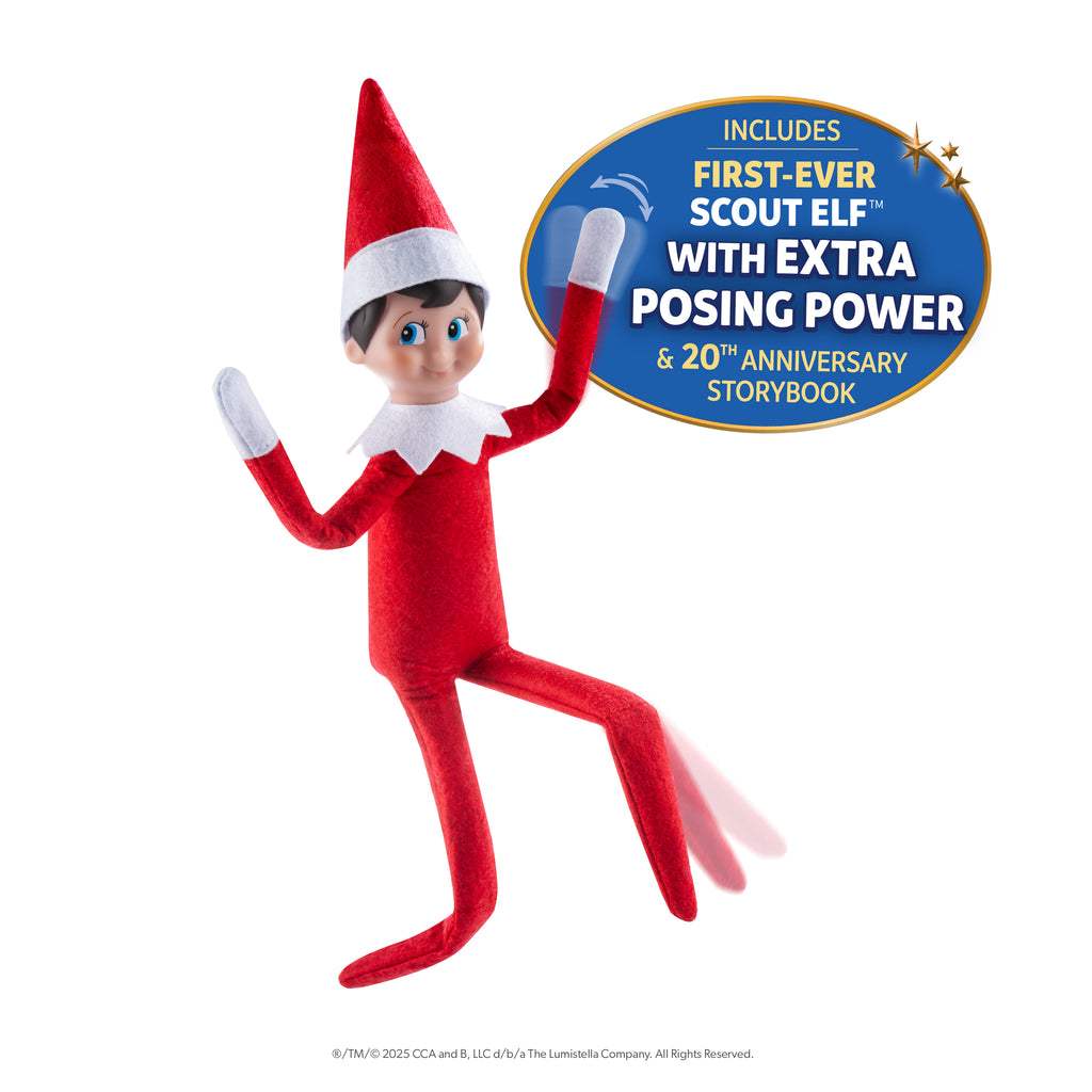 The Elf on the Shelf® 20TH ANNIVERSARY BOX SET (WIRED) - LIGHT BOY