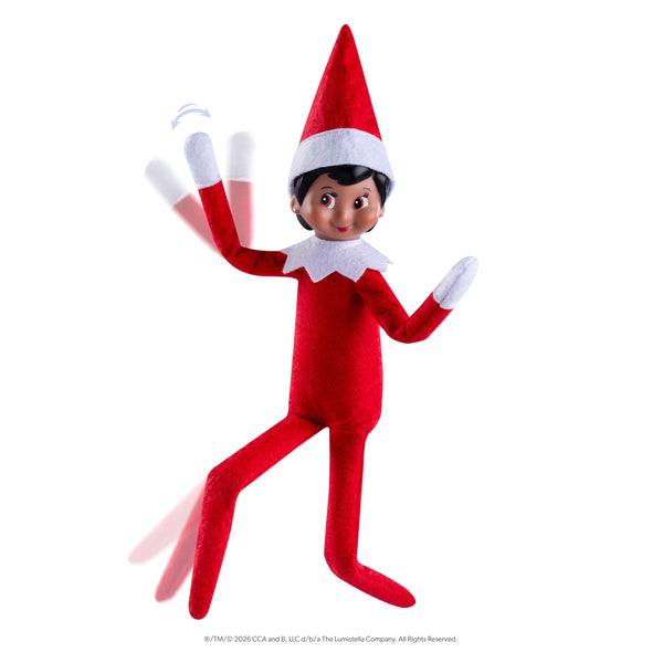 Elf on the Shelf® GIRL - Brown Eyes, Wired