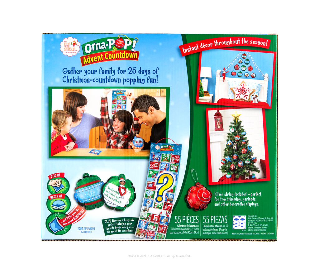 ORNA-POP ADVENT CALENDAR