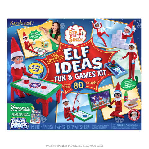 Polar Props™ The Official Elf Ideas Fun & Games Kit