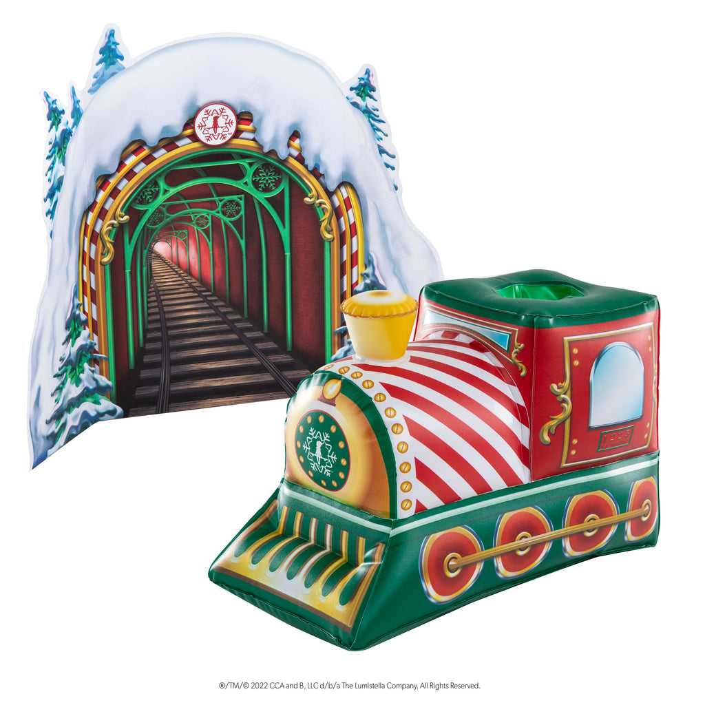 Elf on the Shelf Peppermint Train Ride