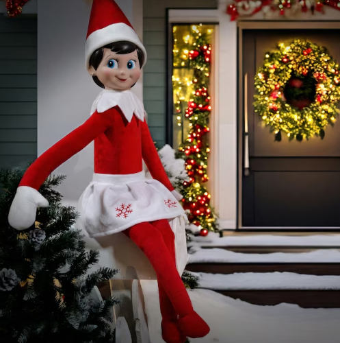 Giant Elf on the Shelf - Girl