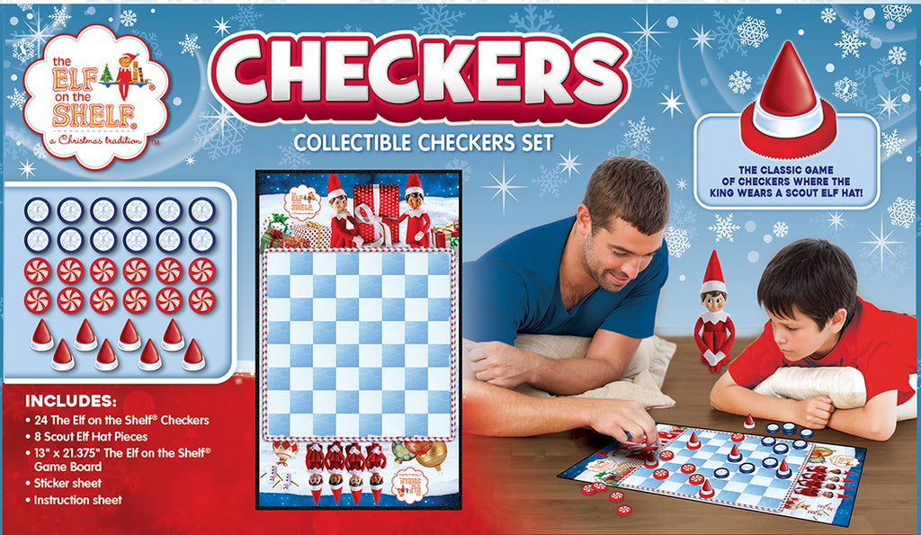 The Elf on the Shelf® Checkers Game