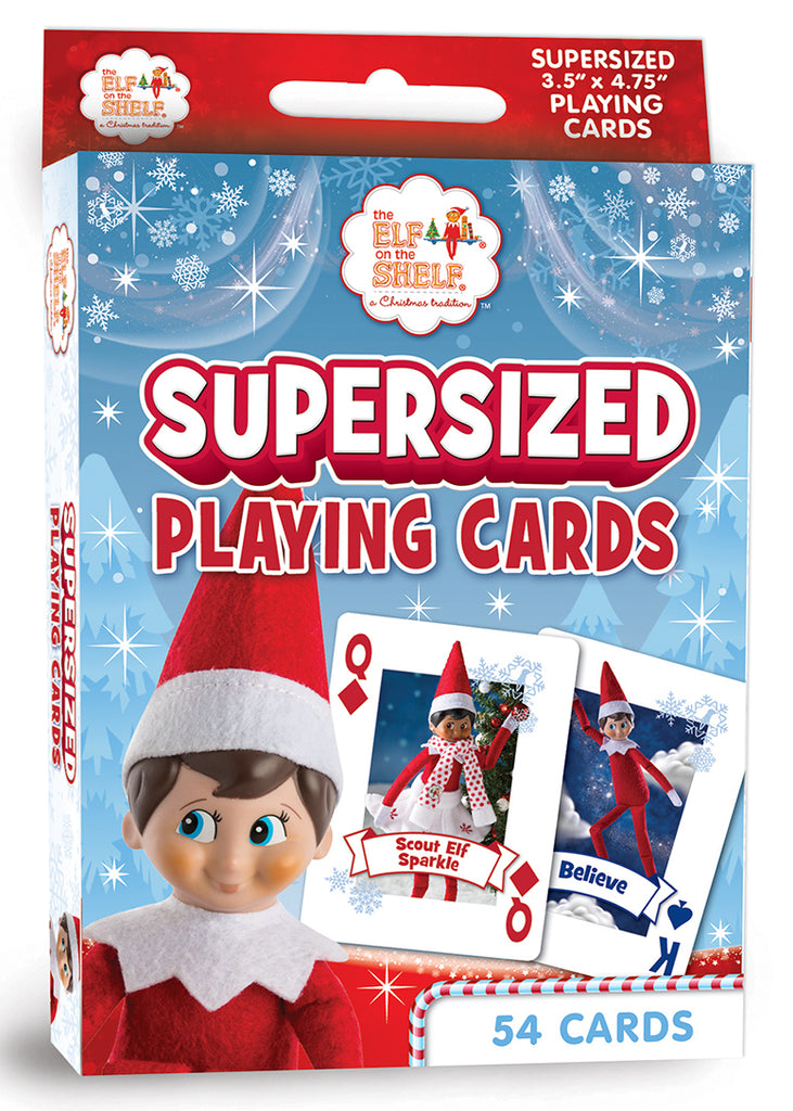 Products The Elf on the Shelf® Super Sized Playing Cards