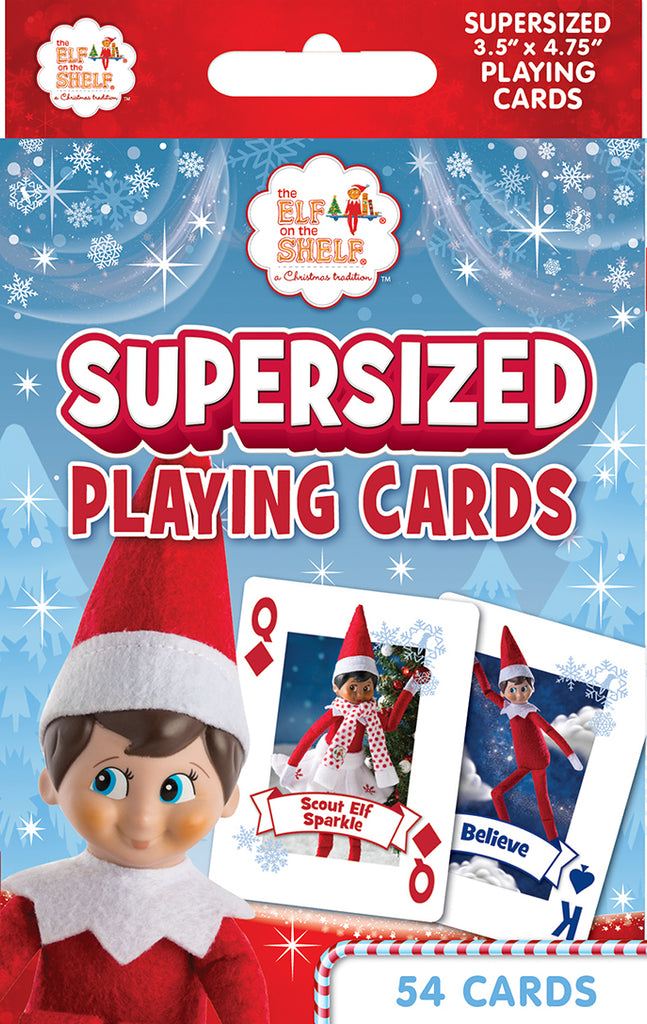 Products The Elf on the Shelf® Super Sized Playing Cards