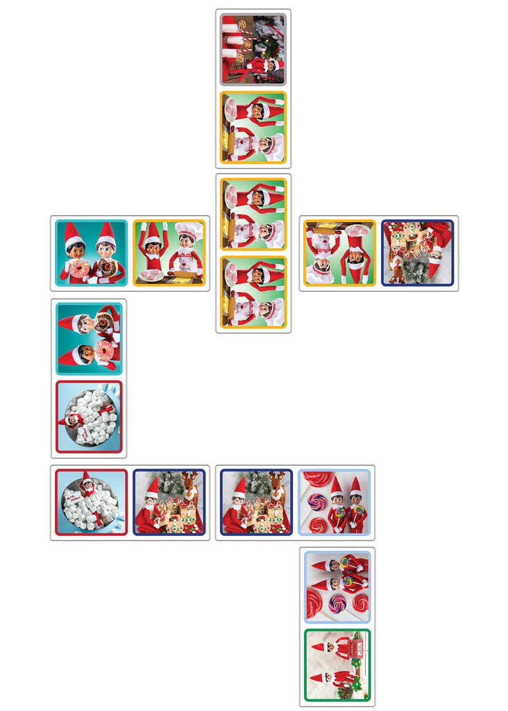THE ELF ON THE SHELF - DOMINOES GAME