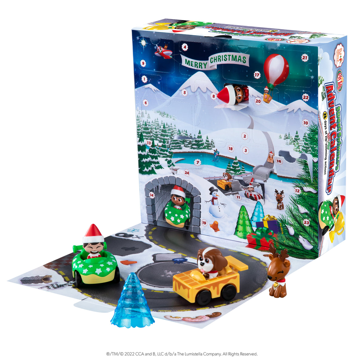 The Elf on the Shelf® Sweet Spinners Advent Calendar