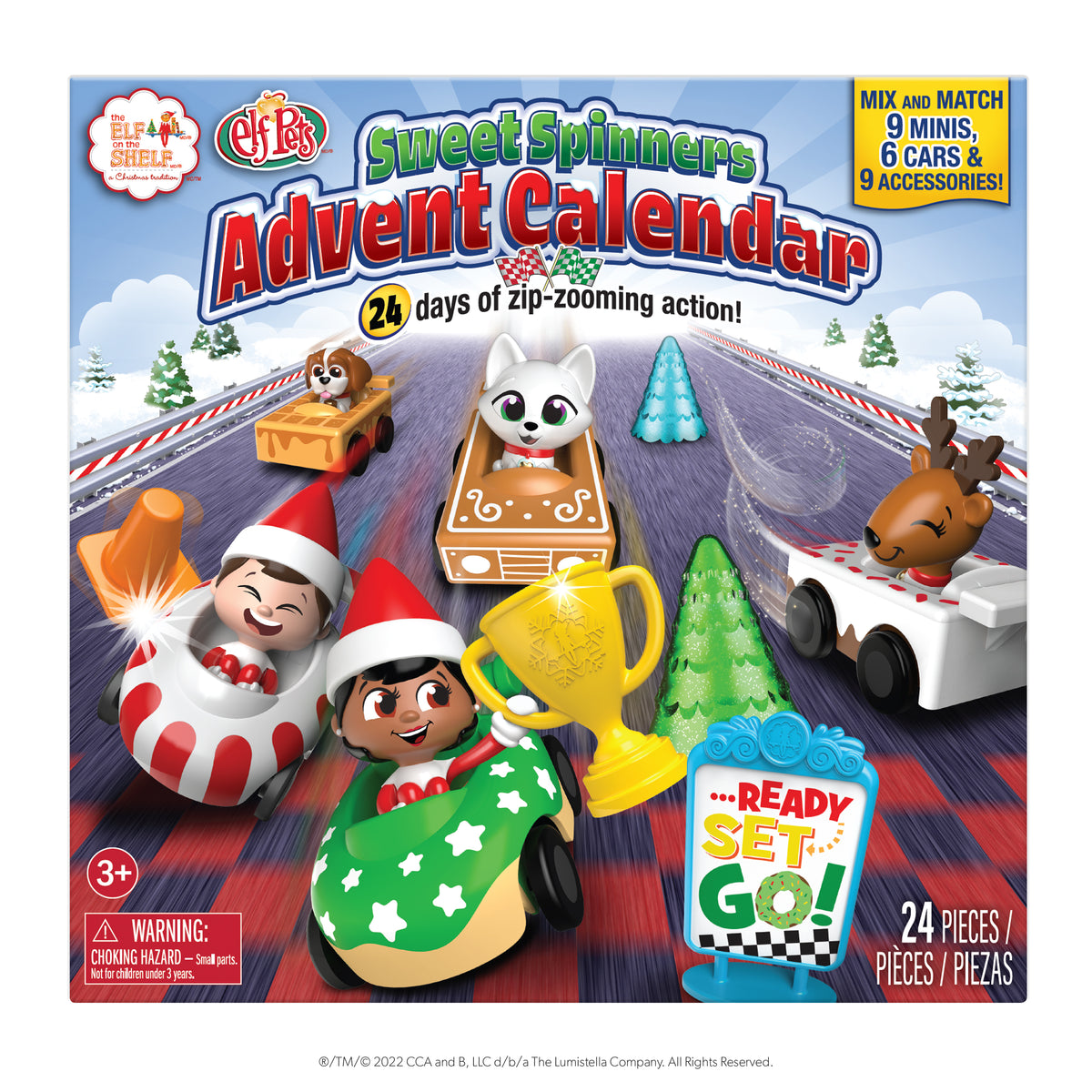 The Elf on the Shelf® Sweet Spinners Advent Calendar