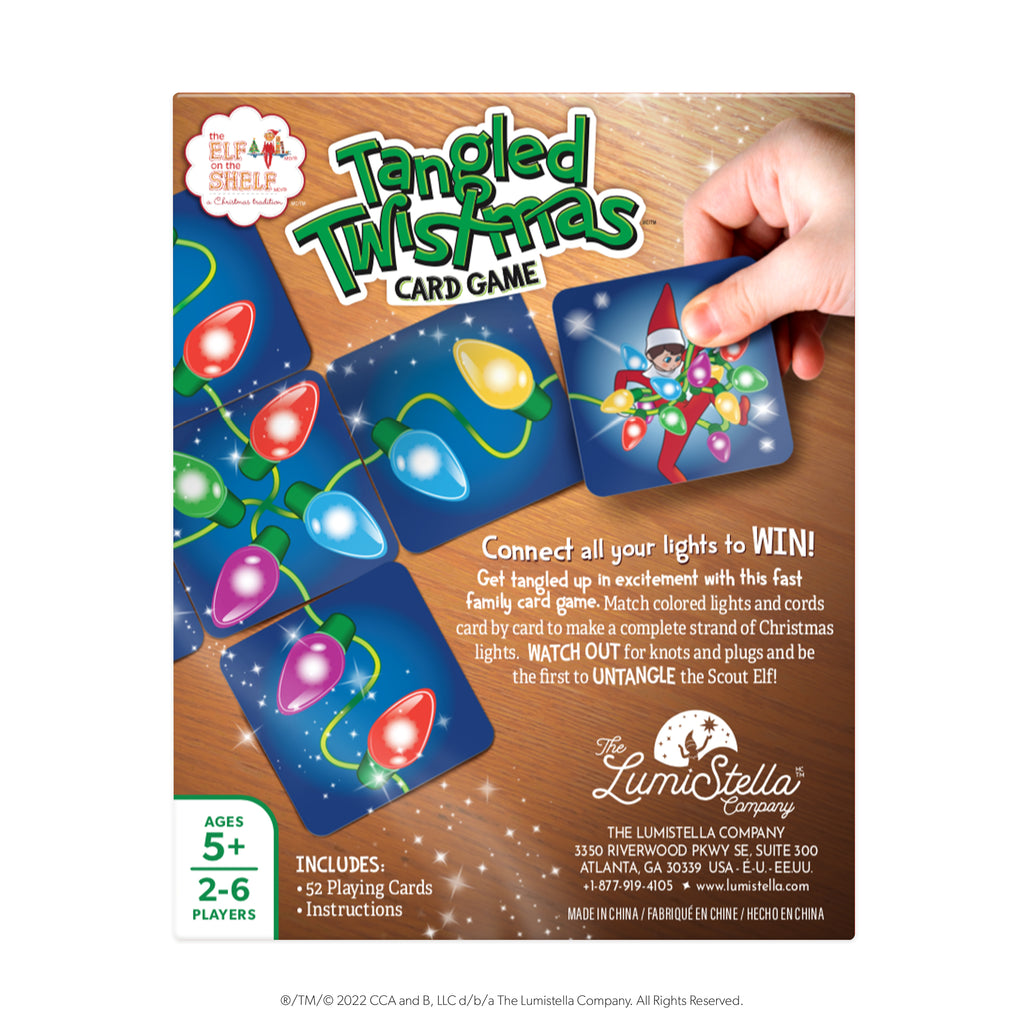 The Elf on the Shelf® Tangled Twistmas Card Game