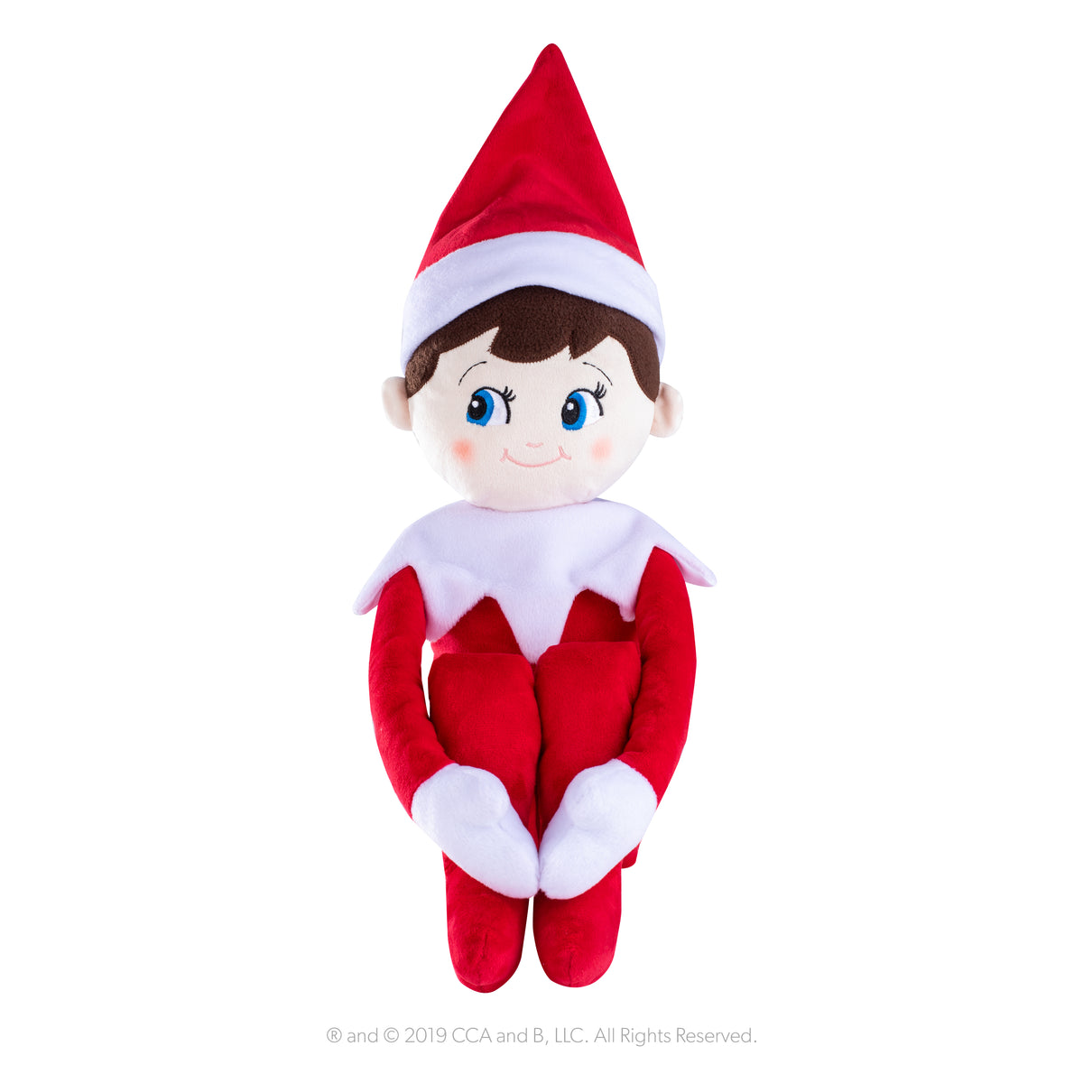 Plushee Pals® Huggable Boy: Plush Seated Pose