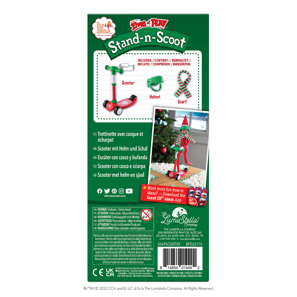 Scout Elves at Play® Stand-n-Scoot