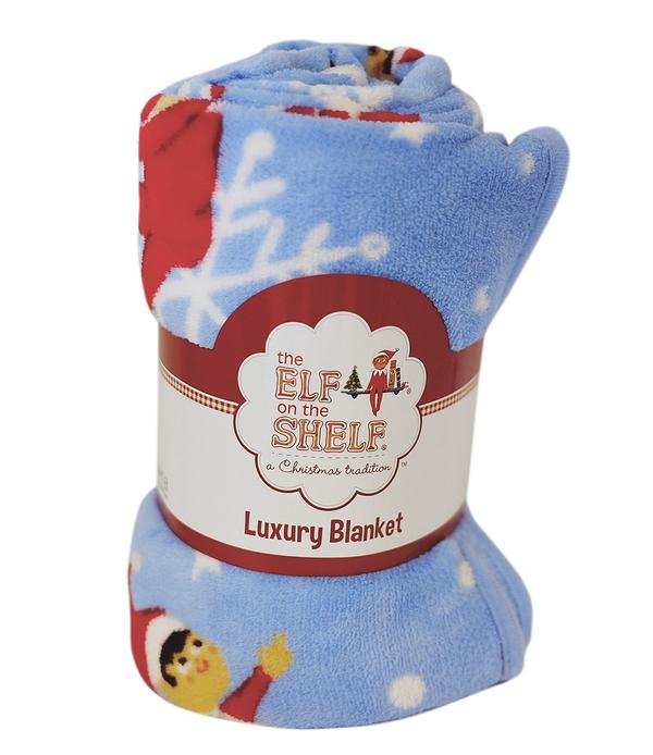 The Elf on the Shelf® Snowflakes Fleece Blanket