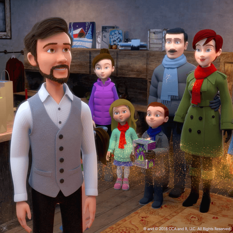 Elf Pets®: Santa’s St. Bernards Save Christmas DVD: Animated Special Still