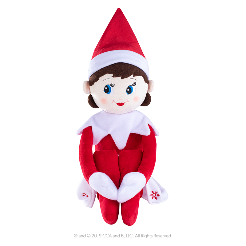 Plushee Pals® Huggable Girl: Plush Seated Pose