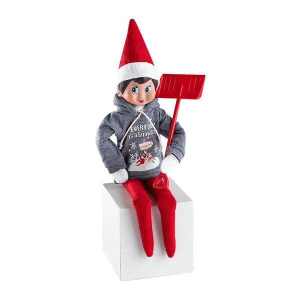 xClaus Couture Collection® Snow Day Shovel ’n’ Play: Elf in Outfit