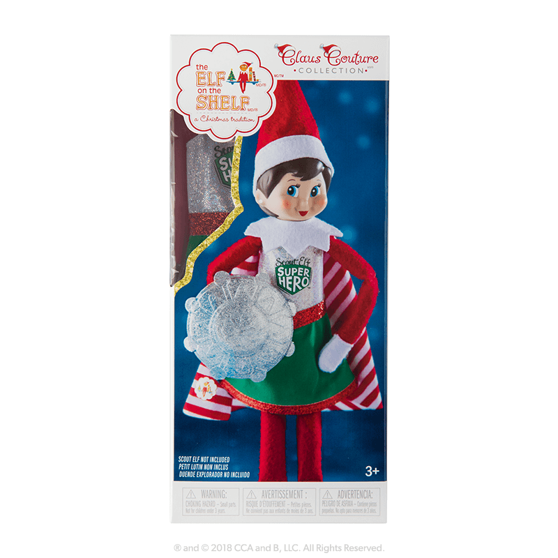 Claus Couture Collection® Superhero Girl: Front of Package
