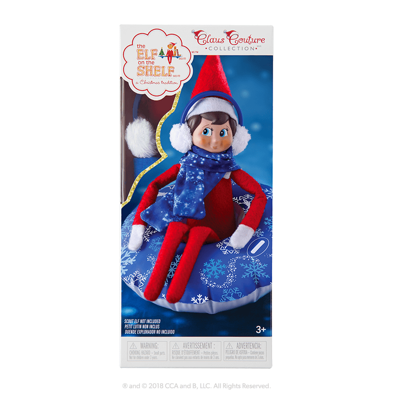 Claus Couture Collection® Totally Tubular Snow Set: Front of Package